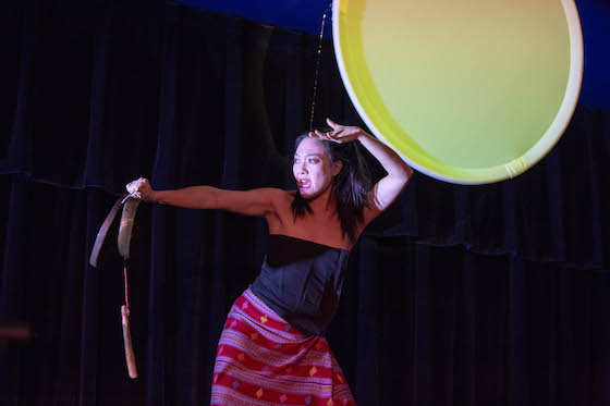 Jen Shyu performing Nine Doors
