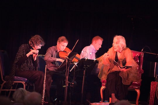 (L-R) Patricia Spencer, Curtis Macomber, Steven Beck, and Lucy Shelton