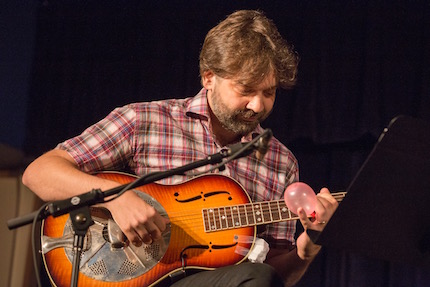 James Moore performing The Book of Heads