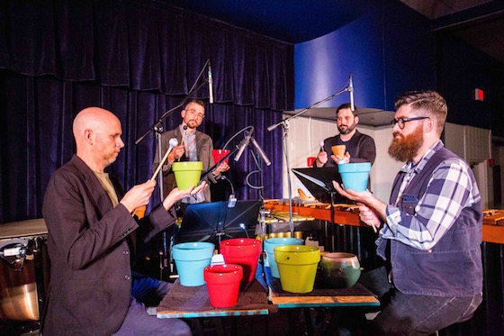 Sō Percussion performing Caroline Shaw’s Taxidermy