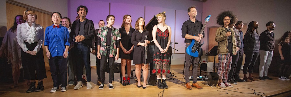 Student and professional performers from 2019’s Images concert
